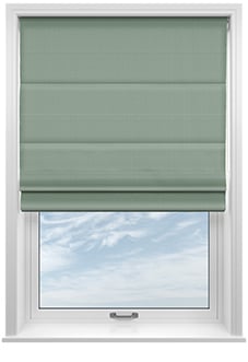 Lyra, Sea Salt - Motorised Roman Blind